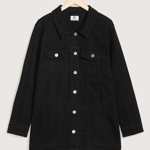 Pennington's Black Jean Jacket 3x NEW